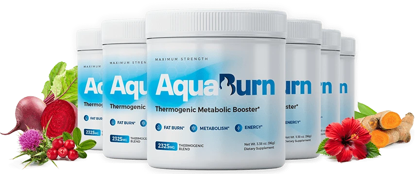 AquaBurn Supplement Bottle