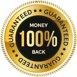 AquaBurn Money Back Badge